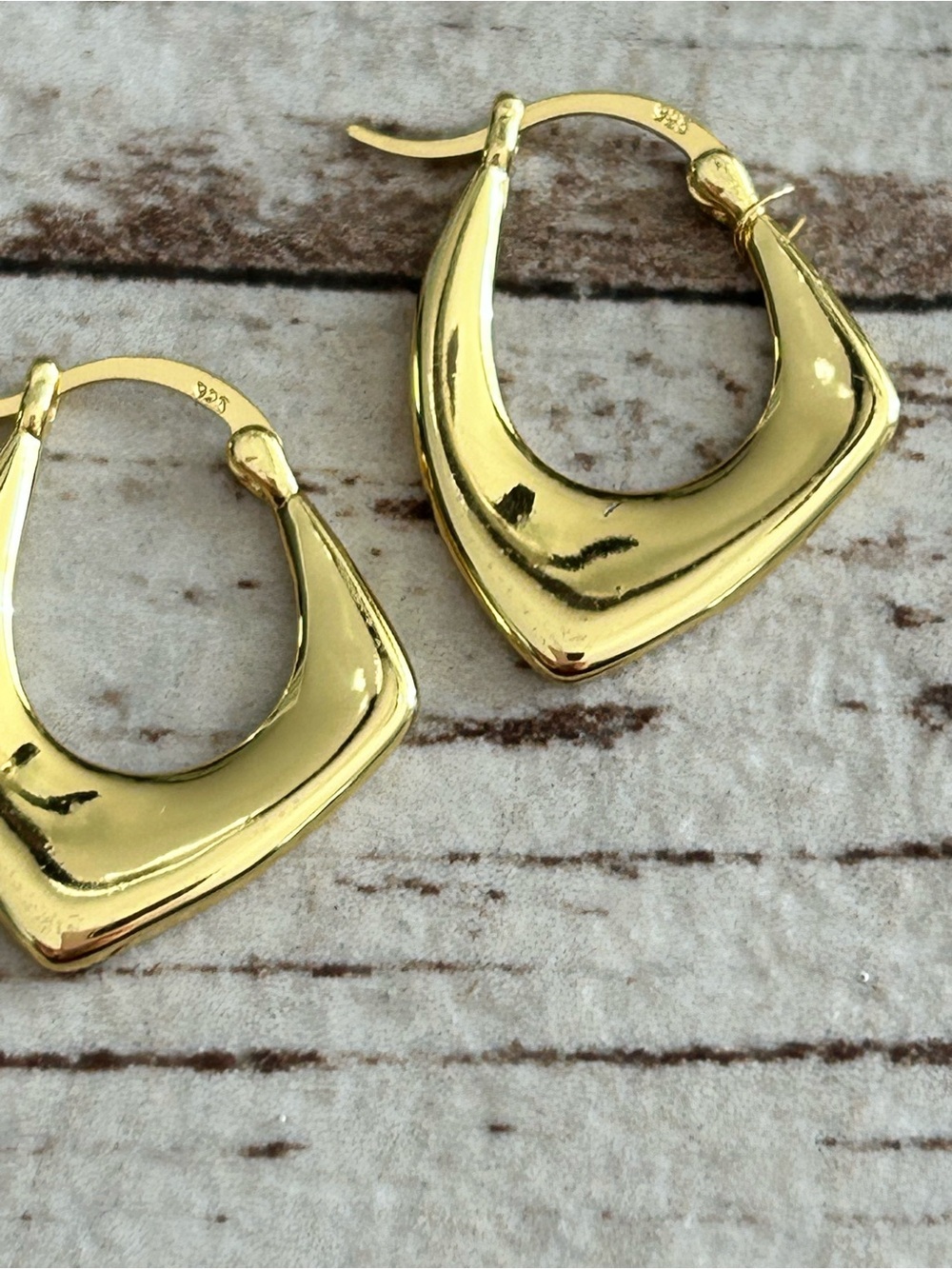 🔥 $2 Gold Geometric Hoop Earrings - Women Jewelry